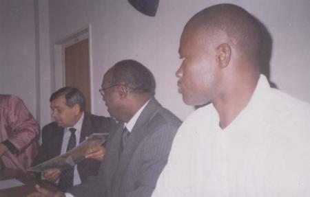 EN ROUMANIE AVEC LE MAIRE DE BOUAKE POUR JUMELAGE
